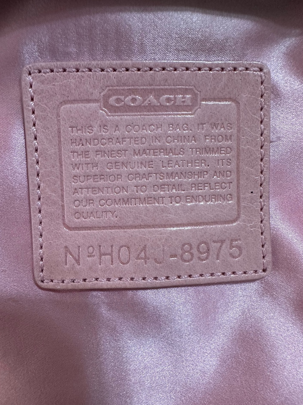 COACH Y2K VINTAGE 2004 MADISON MINI TOP HANDLE CRYSTAL SATIN SUEDE BAG RARE MINT - Picture 7 of 15